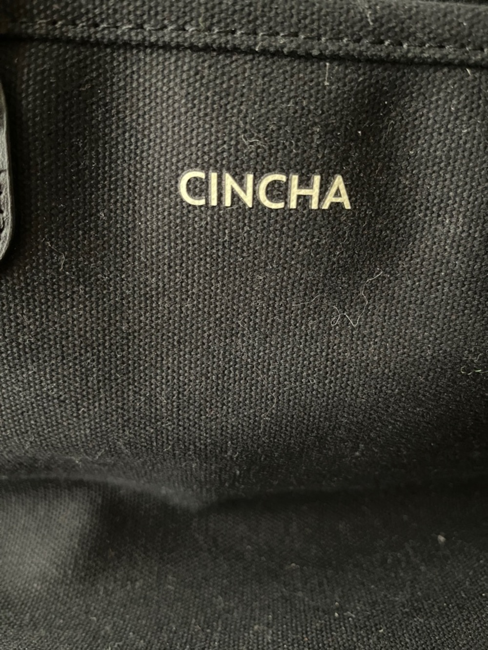 Cincha Black Canvas Crossbody Tote with Removable Strap - Picture 2 of 10